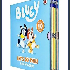 [READ EBOOK]$$ 📚 Bluey Let's Do This! Box of Books 10 Books Collection Box Set (Butterflies, Bingo