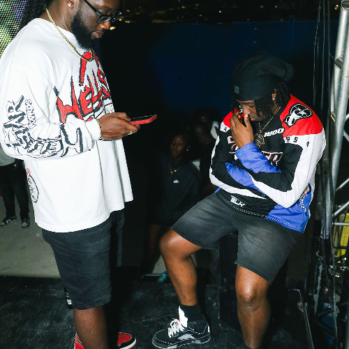 @PUSHAJR X @LILGIANTTHEDJ LIVE @ REAL SPILL 25