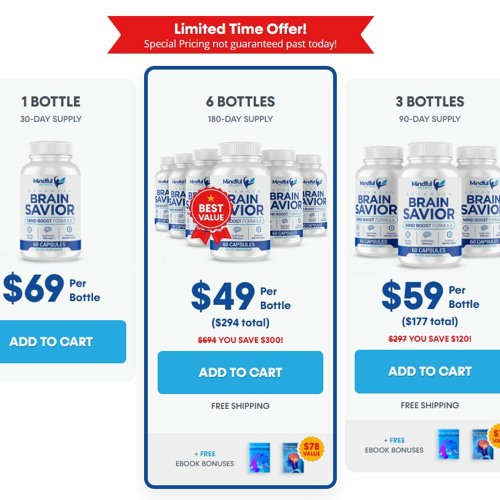 Brain Savior Mindful Wellness - Mind Boost Nootropic Supplement