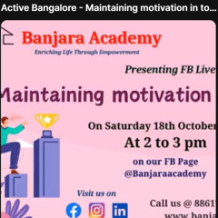 Active Bangalore  -  Preparing for Empty Nest with  by Dr Ai Khwaja Part 1  RJ Radha
