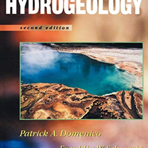 DOWNLOAD EPUB 📔 Physical and Chemical Hydrogeology by  Patrick A. Domenico &  Frankl