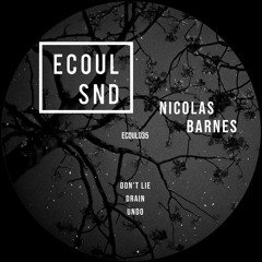PREMIERE: Nicolas Barnes - Drain [ECOUL SND]