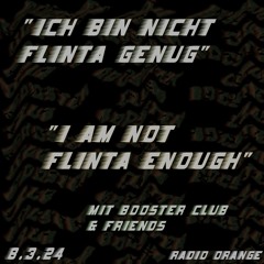 I am not FLINTA enough/ Ich bin nicht FLINTA genug (extended version)