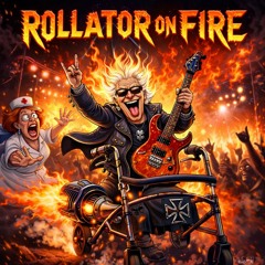 Rollator on Fire