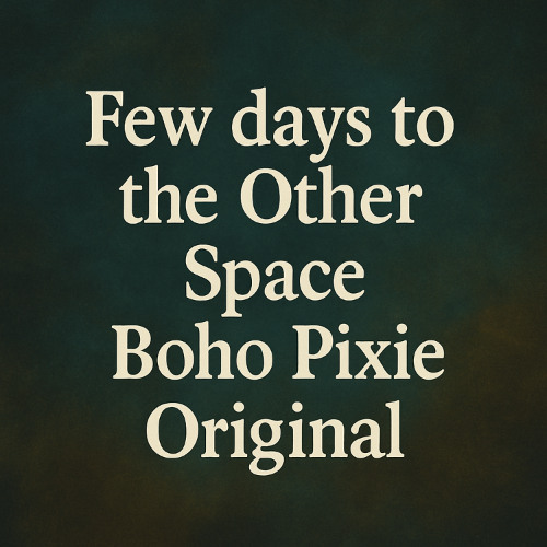 Few days to the Other Space Boho Pixie Original
