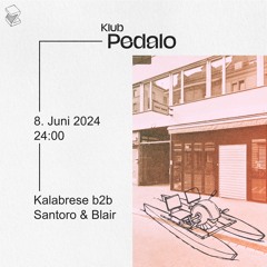 Klub Pedalo | Kalabrese b2b Santoro & Blair | Live at Zukunft