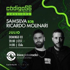 Código56 Records Sessions - Episode 011 - SamSilva B2B Ricardo Molinari