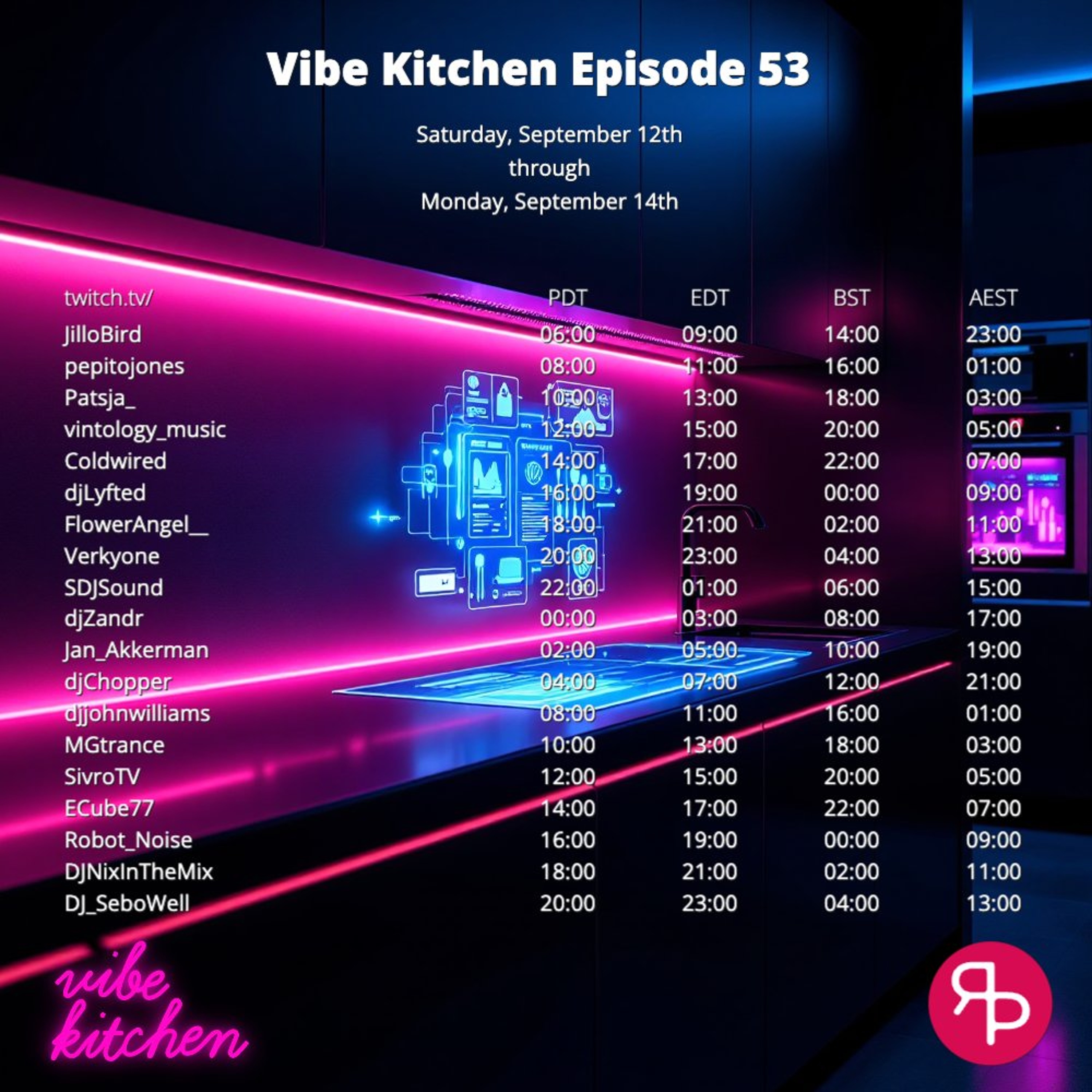 Vibe Kitchen 53th episode artwork