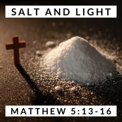 Salt and Light; Matthew 5:13-16