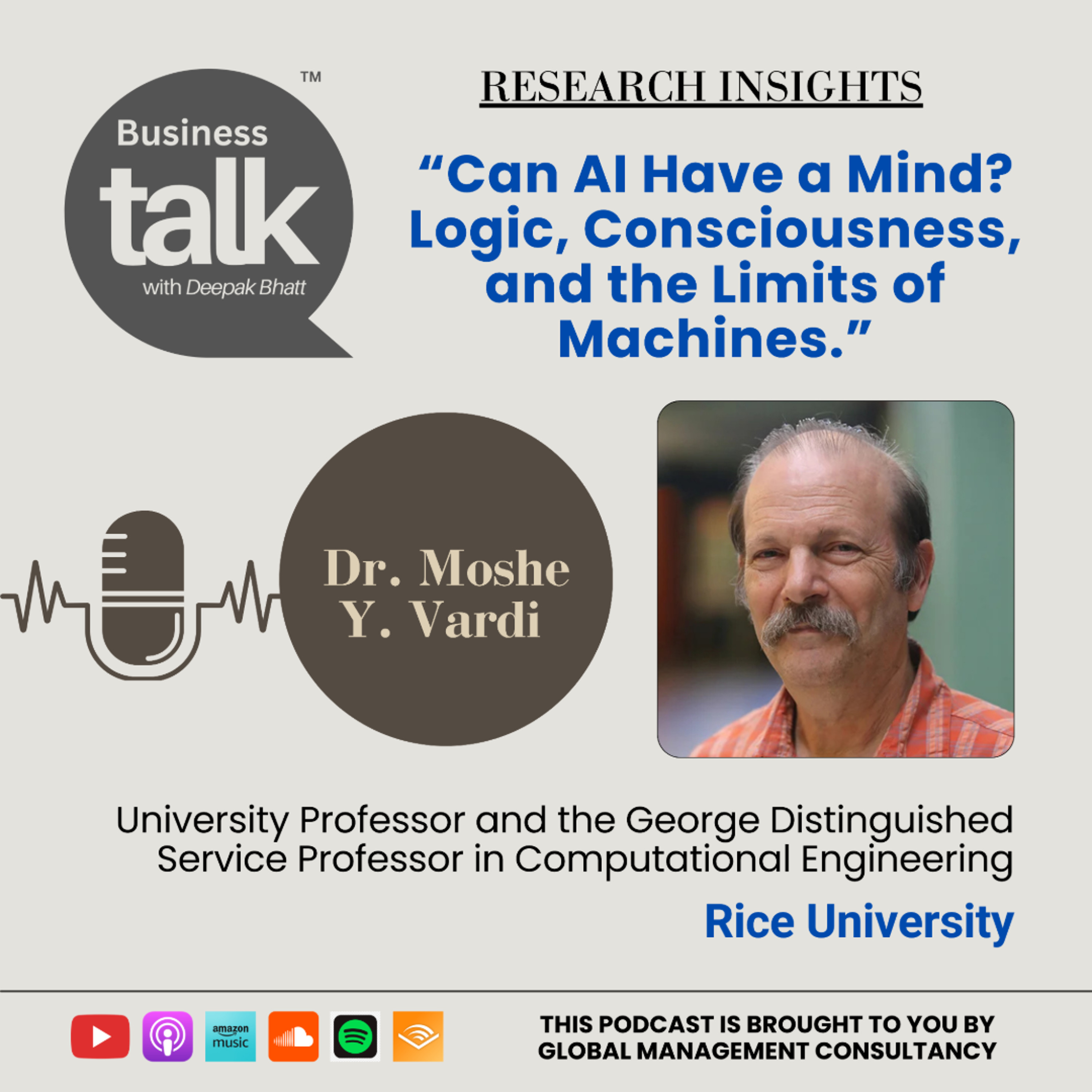 Why We Must NEVER Give AI Human Rights (Before It's Too Late) - Prof. Moshe Vardi episode artwork