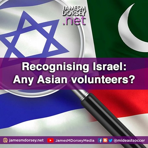 Recognising Israel - Any Asian Volunteers