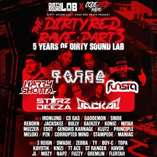 DIRTY RED RAVE PT 3 CS GAS AND THE RAGGA TWINS