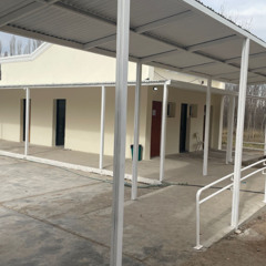 Gustavo Nogues - Se inauguró una importante obra para la Escuela Rural 27 de Allen