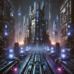 Futuristic Industrial Drum and Bass