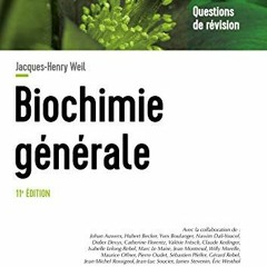 [Télécharger le livre] Biochimie Générale - 11e Éd. en version PDF SOecM