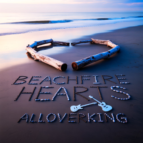 Beachfire Hearts