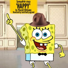 SpongeBob sings 'Happy' by Pharell Williams [Uberduck.ai cover]