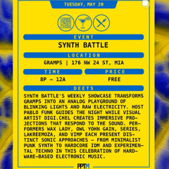 Shirley/Gramps Wynwood -  SYNTH BATTLE LIVE (MIAMI, US)