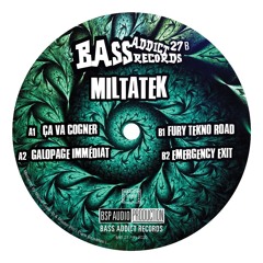 Bass Addict Records 27 - B2 MILTATEK - Emergency Exit