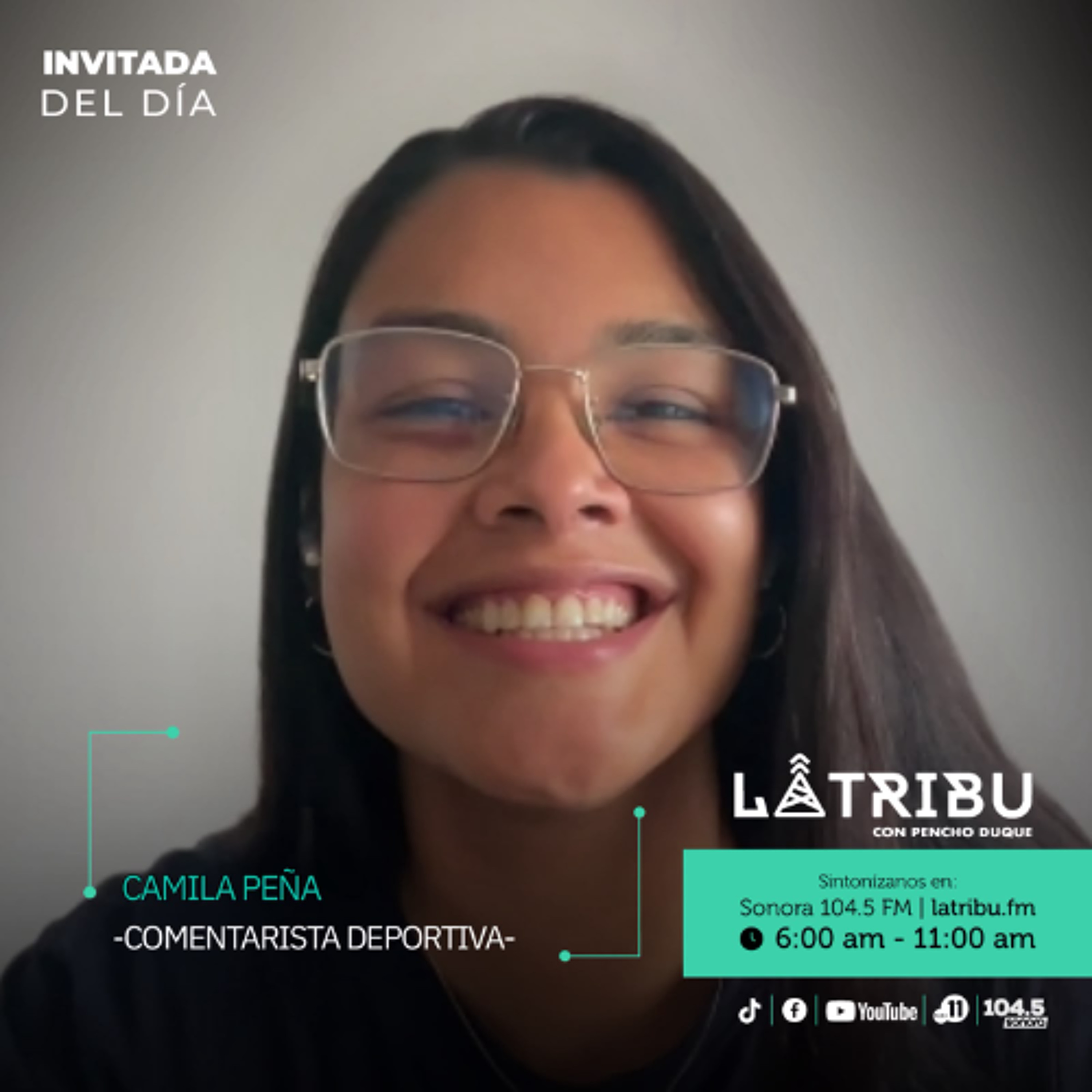 Camila Peña - Comentarista Deportiva