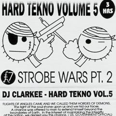 Clarkee-Hard Teckno Volume 5-Strobe Wars Part 2 (1994)