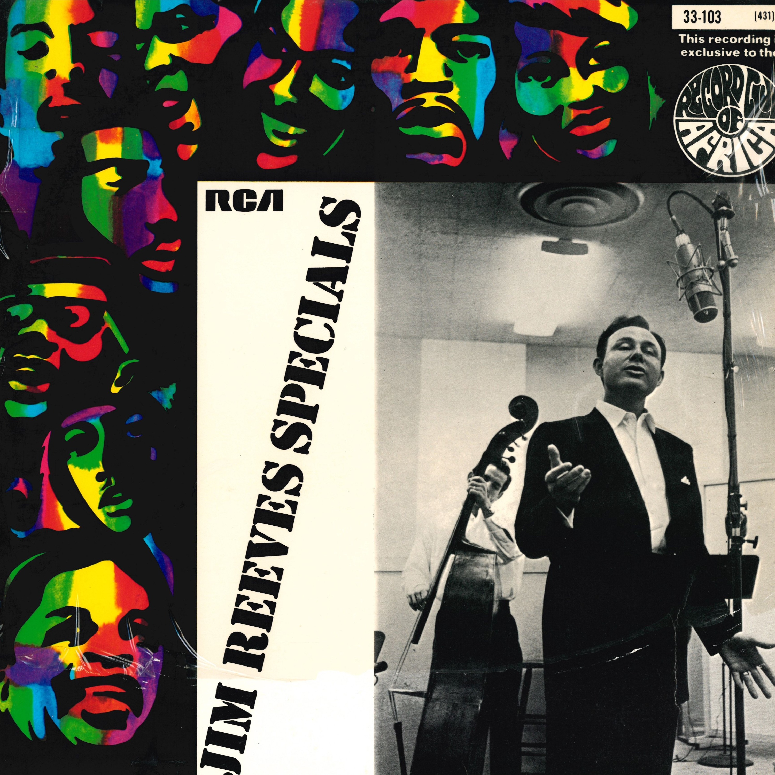#570 "Jim Reeves Specials" - Side A - RCA Victor 33.103 (Local Comp)  - South Africa - 1969 episode artwork
