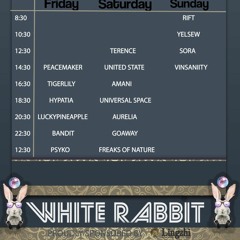 White Rabbit Zezura Floor Downtempo Set(PeacemakerSA)