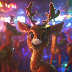 joseph the white-nosed reindeer