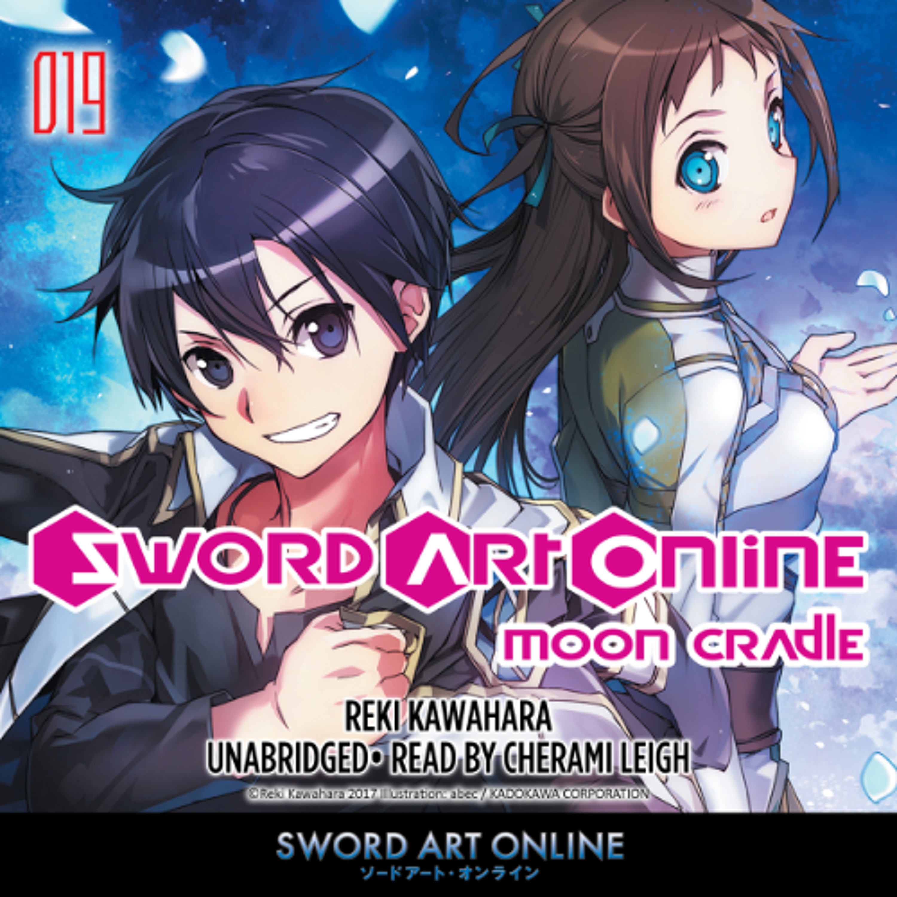 Sword Art Online 19 by Reki Kawahara read by Cherami Leigh episode artwork