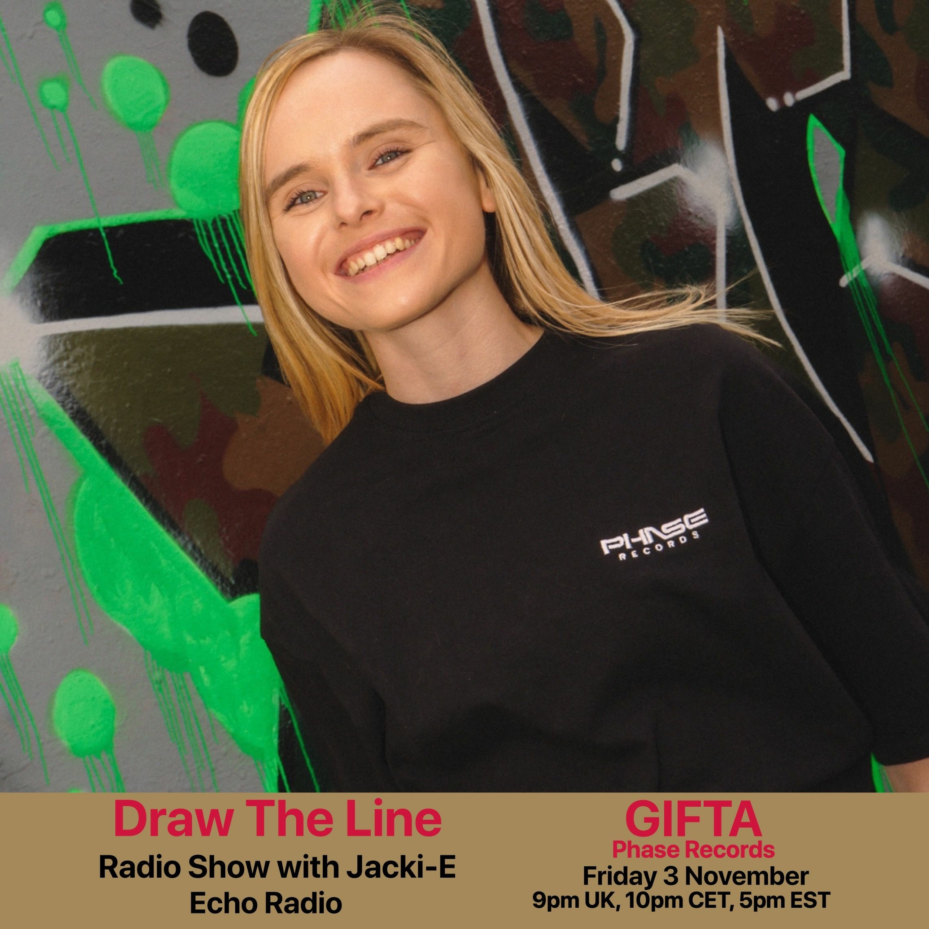 Jacki-E and Draw The Line Radio Show