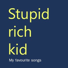 Stupid rich kid
