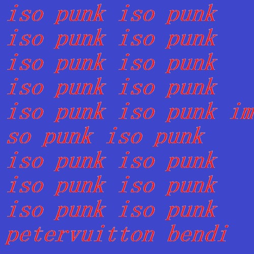 iso punk [prod. bendi]