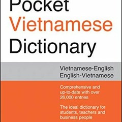 VIEW KINDLE PDF EBOOK EPUB Tuttle Pocket Vietnamese Dictionary: Vietnamese-English / English-Vietnam
