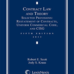 FREE EPUB 📖 Contract Law and Theory: Selected Provisions: Restatement of Contracts a