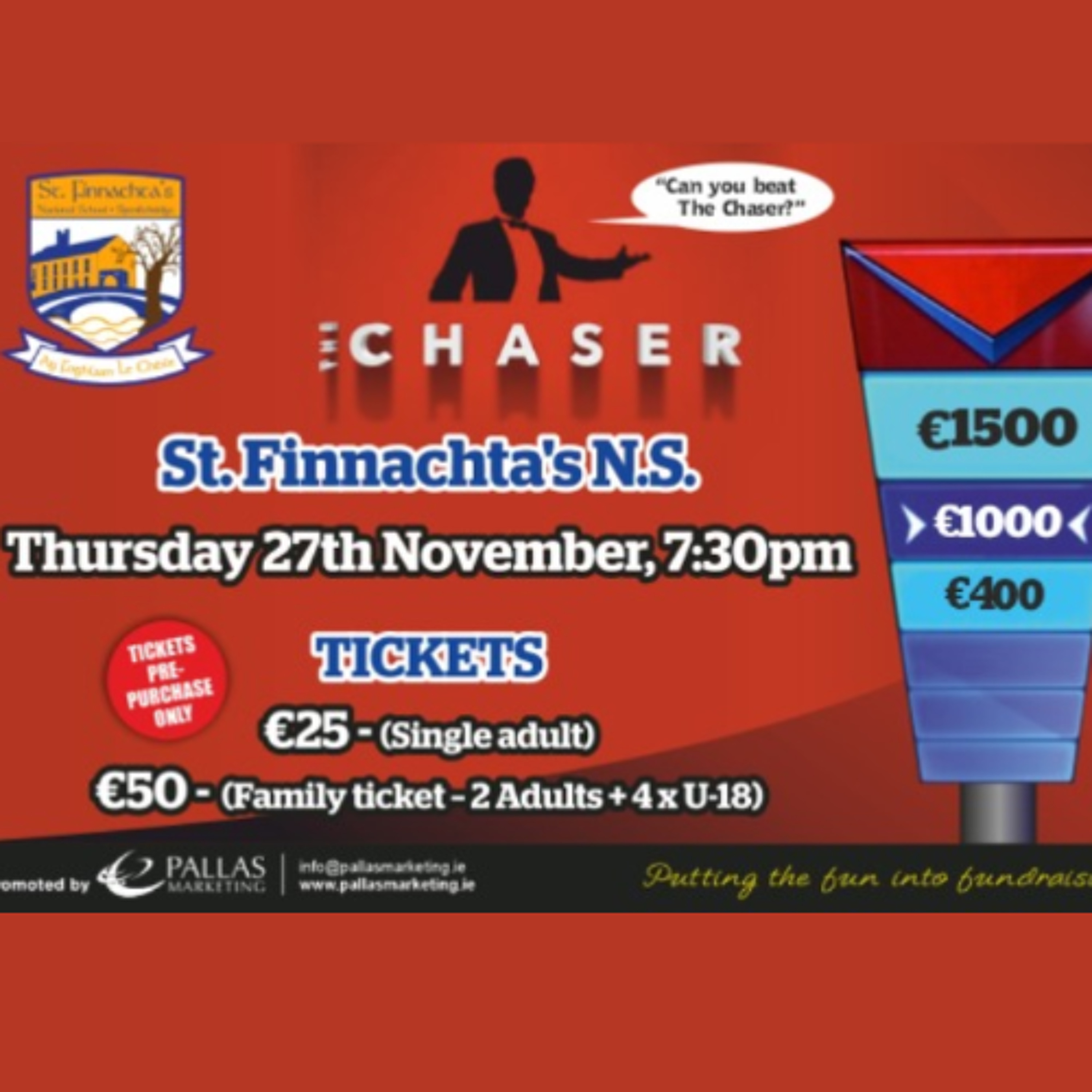 The Chase Is On At St. Finnachta's National School