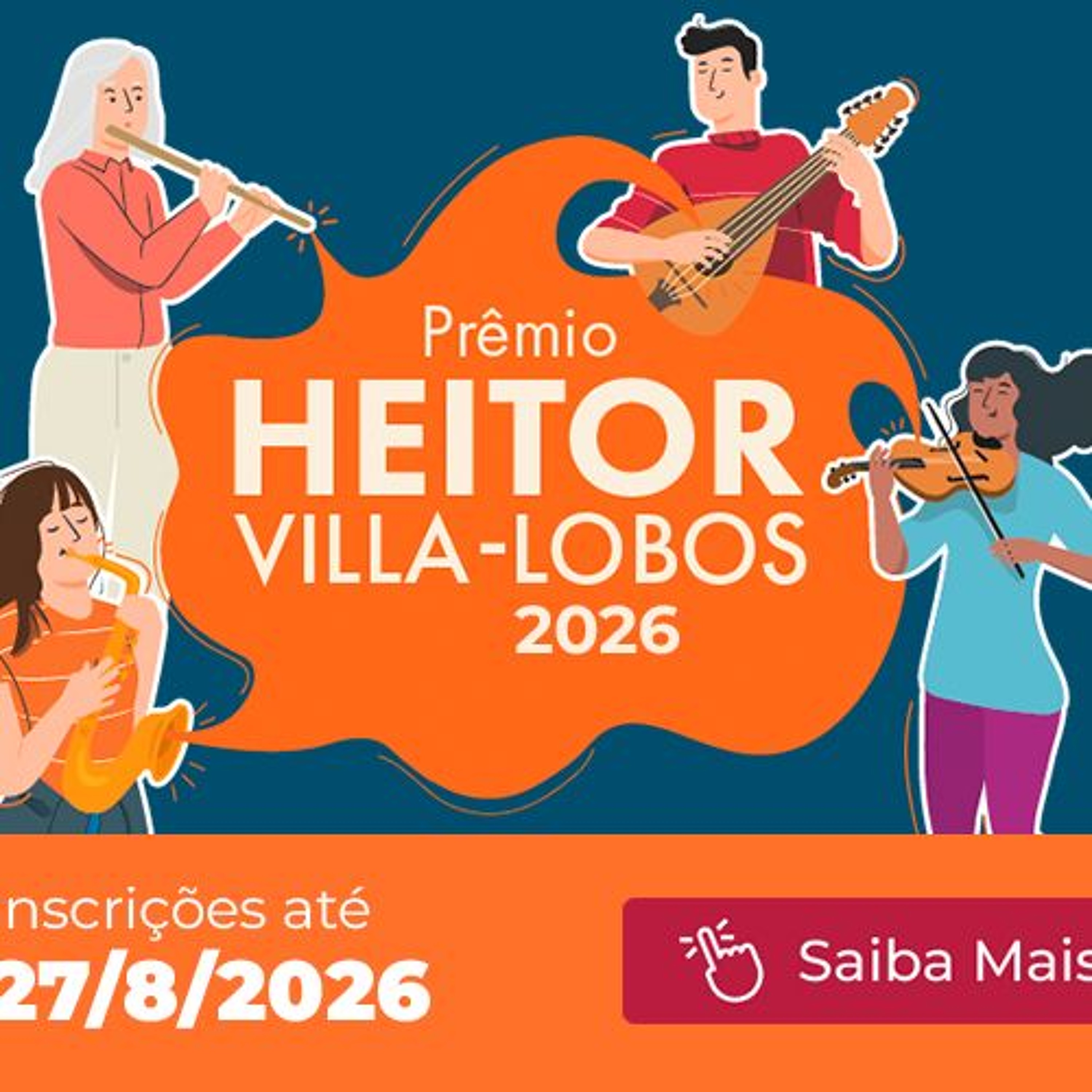 05.05.2026 = ABERTAS AS INSCRIÇÕES PARA O PRÊMIO VILLA-LOBOS 2026 episode artwork
