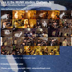 Halo Suffocation Machine - Coma (Live @ WUNH Studios, 08/11/2001)