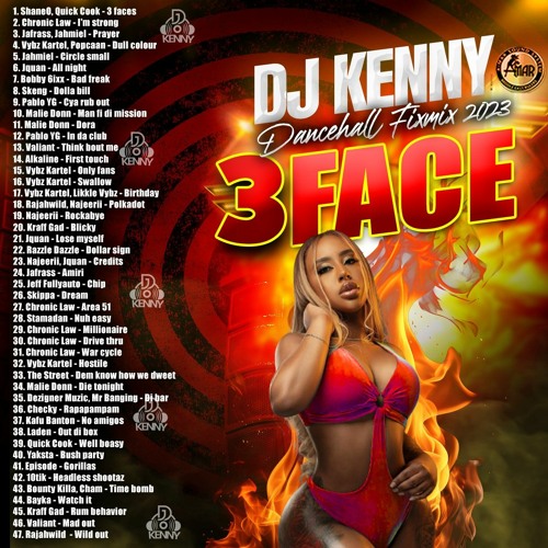 DJ KENNY 3FACE DANCEHALL MIXFIX 2023enny
