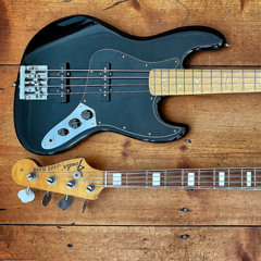 Slap — Jazz Bass av 70-talsmodell