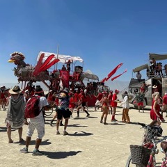 Burning Man, at the Pep Rally