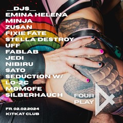 Four Play - February 2024 - Kit Kat Club - Dragon Floor