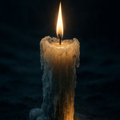 Frozen Candle in the Night