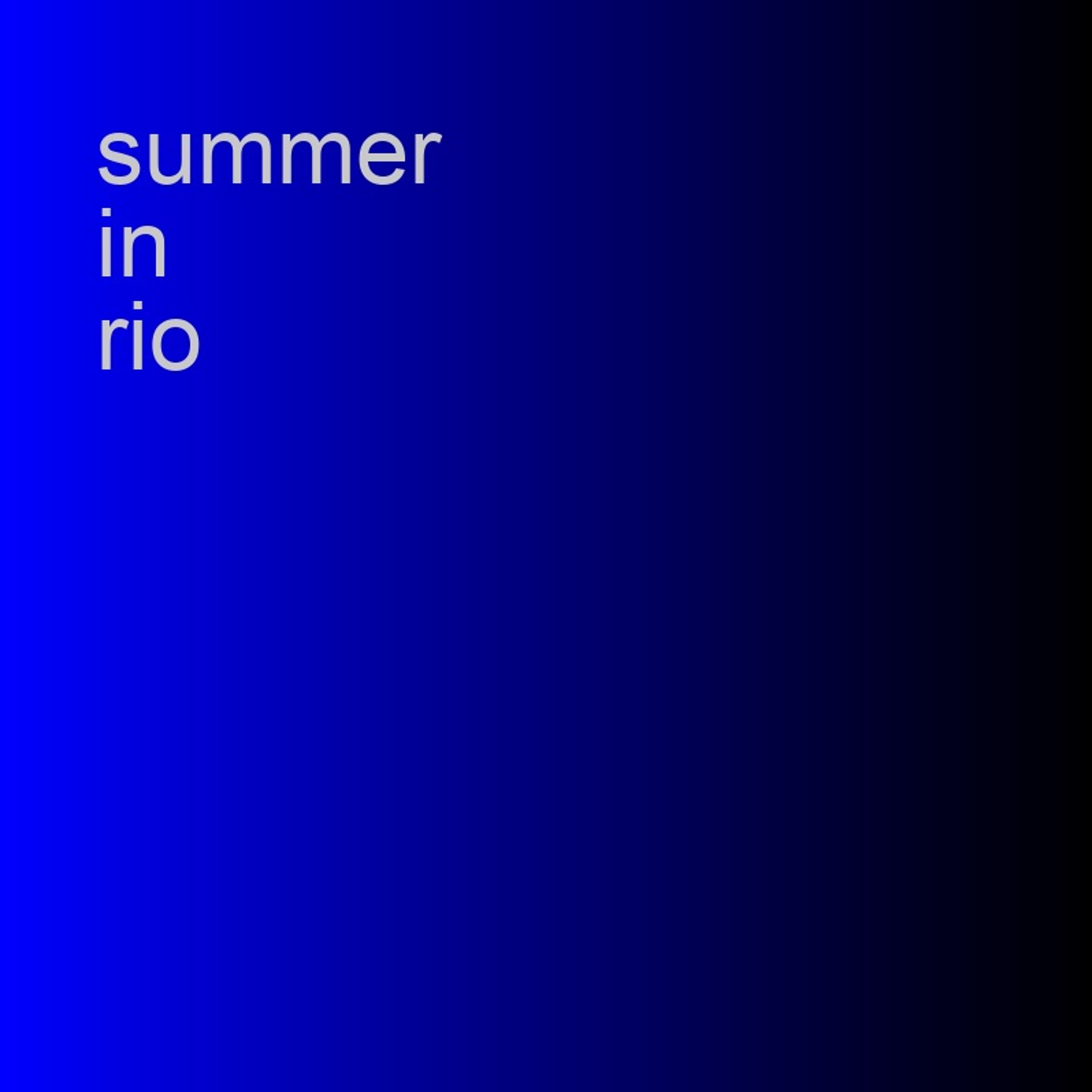 Summer in Rio