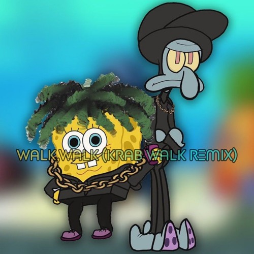 Squidward  - Walk It Out Ft SpongeBob (Krab Walk Remix)(Audio)(2025)