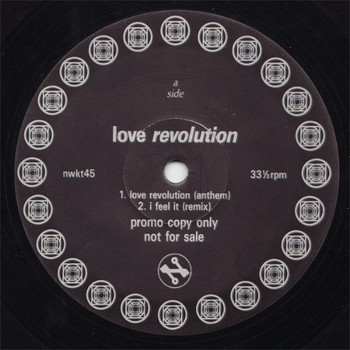 A2. Love Revolution - I Feel It (Remix) [Network Records - 1992]
