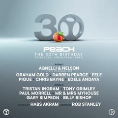 Tristan Ingram Live Peach 30th Birthday, Koko, London. House Classics 09.09.2023