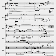 Work for two pianos "Materia Prima"