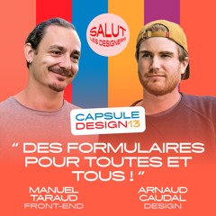 CAPSULE DESIGN 13 - "Des formulaires pour toutes et tous"