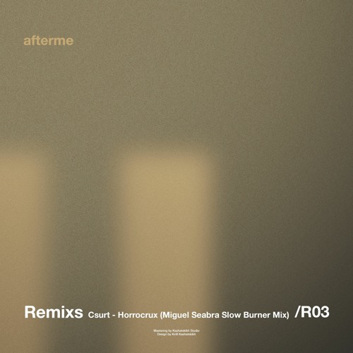 Csurt - Horrocrux (Miguel Seabra Slow Burner Mix)