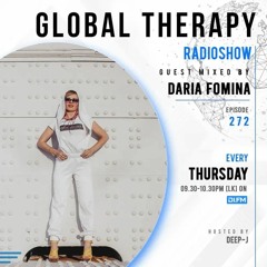 Daria Fomina: Global Therapy 272 on DI.FM Progressive(13 January 2022)